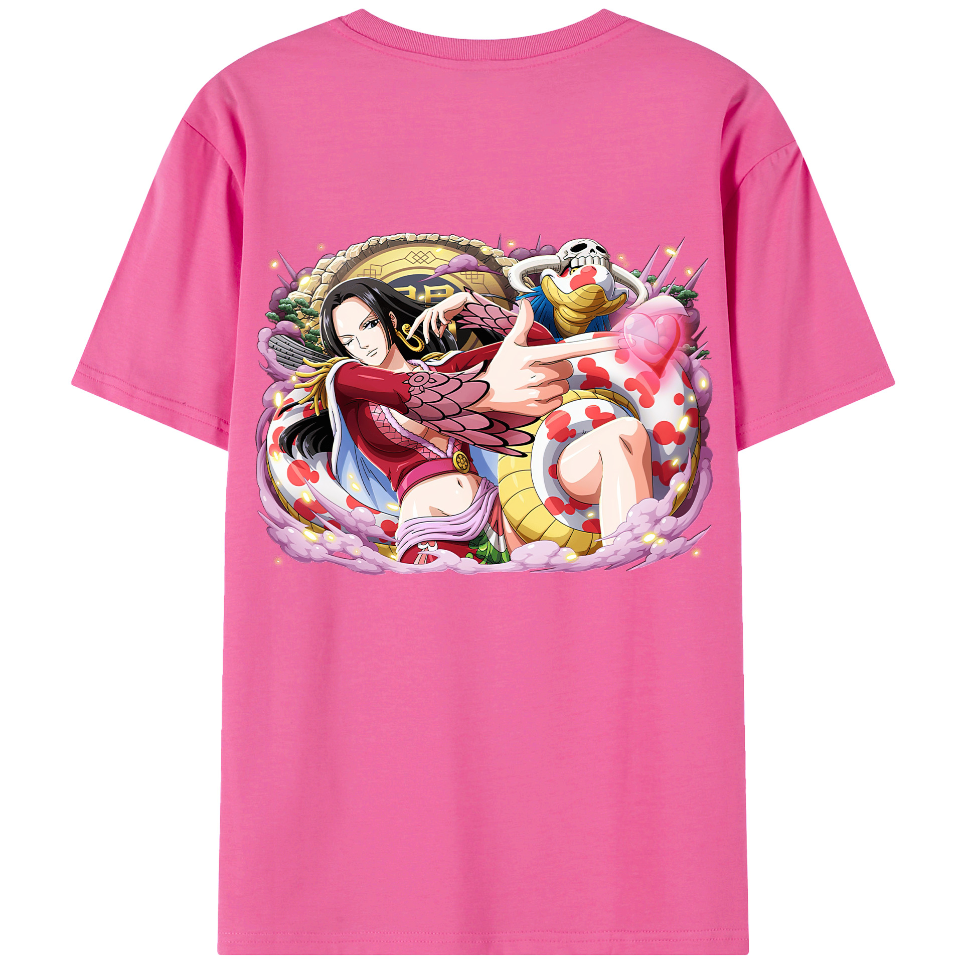 ワンピース ボア・ハンコック ONE PIECE Boa·Hancock レディース半袖Tシャツ(バックプリント)